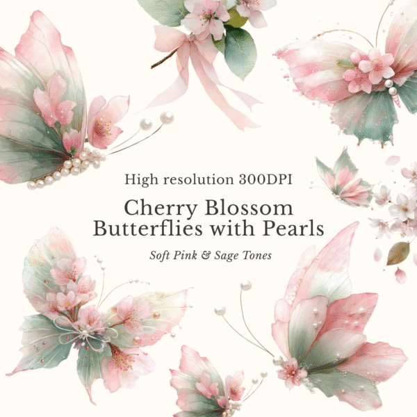 Butterfly transparent PNG clipart bundle