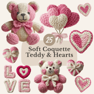 Faux Crochet Valentine Faux Crochet Valentine