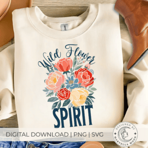 vintage wildflower PNG